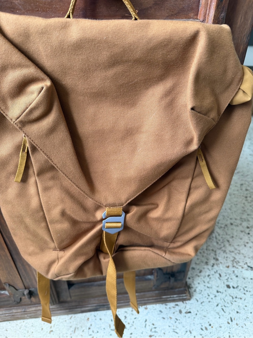Everlane canvas backpack